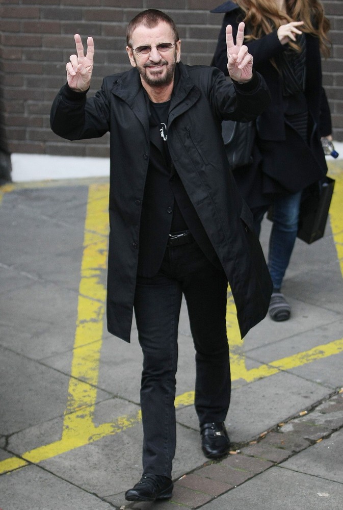 Ringo Starr;<br>Ringo Starr at The ITV Studios