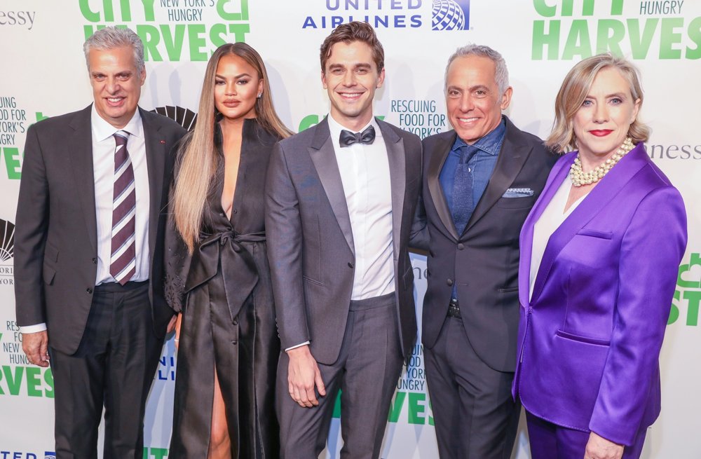 Eric Ripert;Chrissy Teigen;Antoni Porowski;Geoffrey Zakarian;Jilly Stephens;<br>36th Annual City Harvest: The 2019 Gala Presents Electric Rock - Arrivals