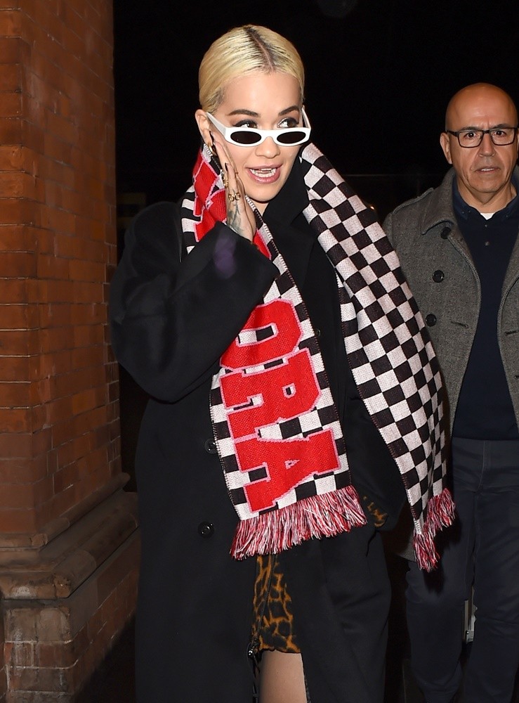 RitaOra Picture 1 - Rita Ora Arrives Back from Paris on The Eurostar