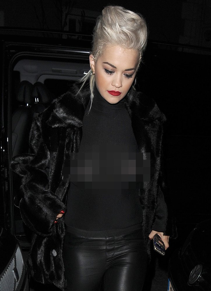 Rita Ora;<br>Rita Ora Arrives Home