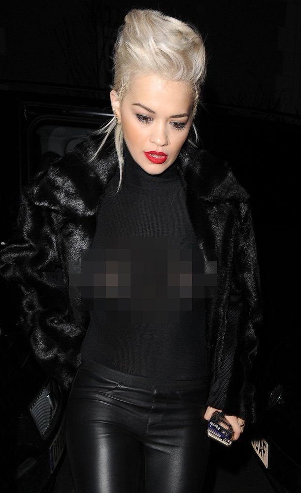 Rita Ora;<br>Rita Ora Arrives Home