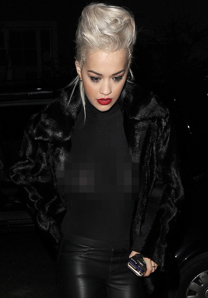 Rita Ora;<br>Rita Ora Arrives Home