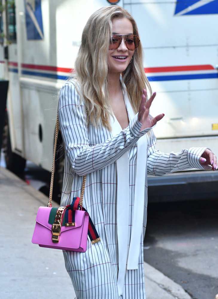 Rita Ora Leaving Her Apartment