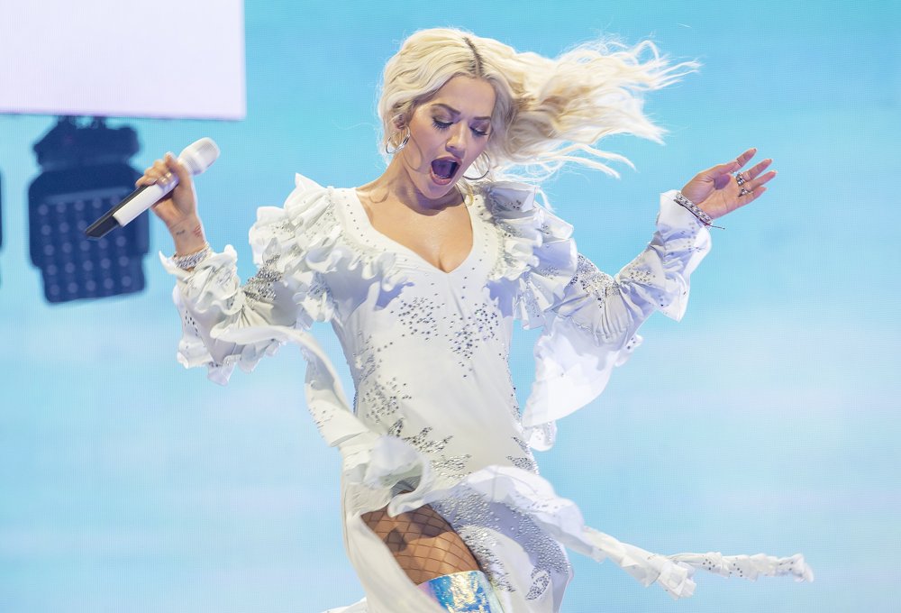 Rita Ora Performing at Liverpool M and S Bank Arena