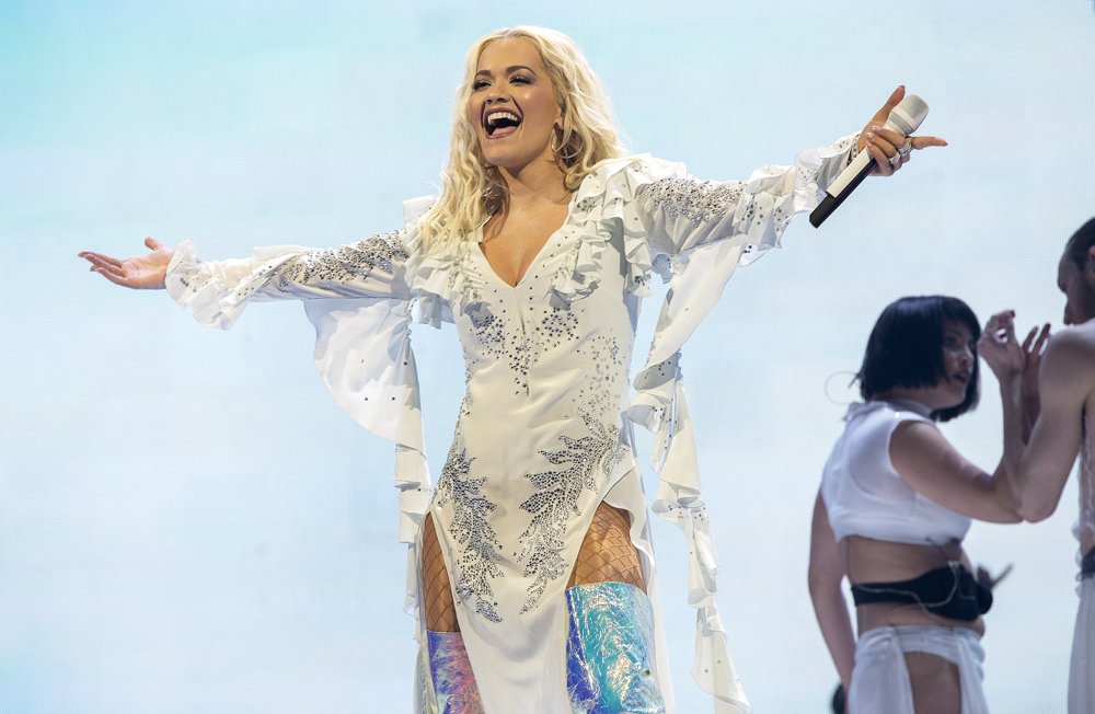 Rita Ora Performing at Liverpool M and S Bank Arena