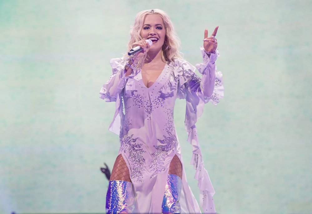 Rita Ora Performing at Liverpool M and S Bank Arena