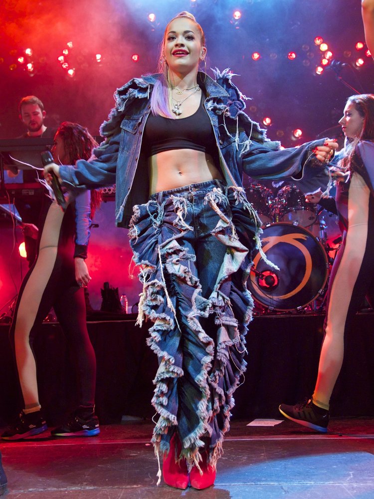 Rita Ora;<br>Rita Ora Performing Live on Stage