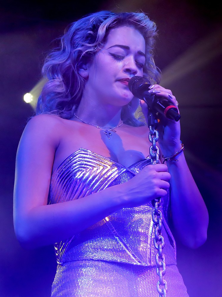 Rita Ora;<br>Rita Ora Performing Live on Stage Her Radioactive Tour