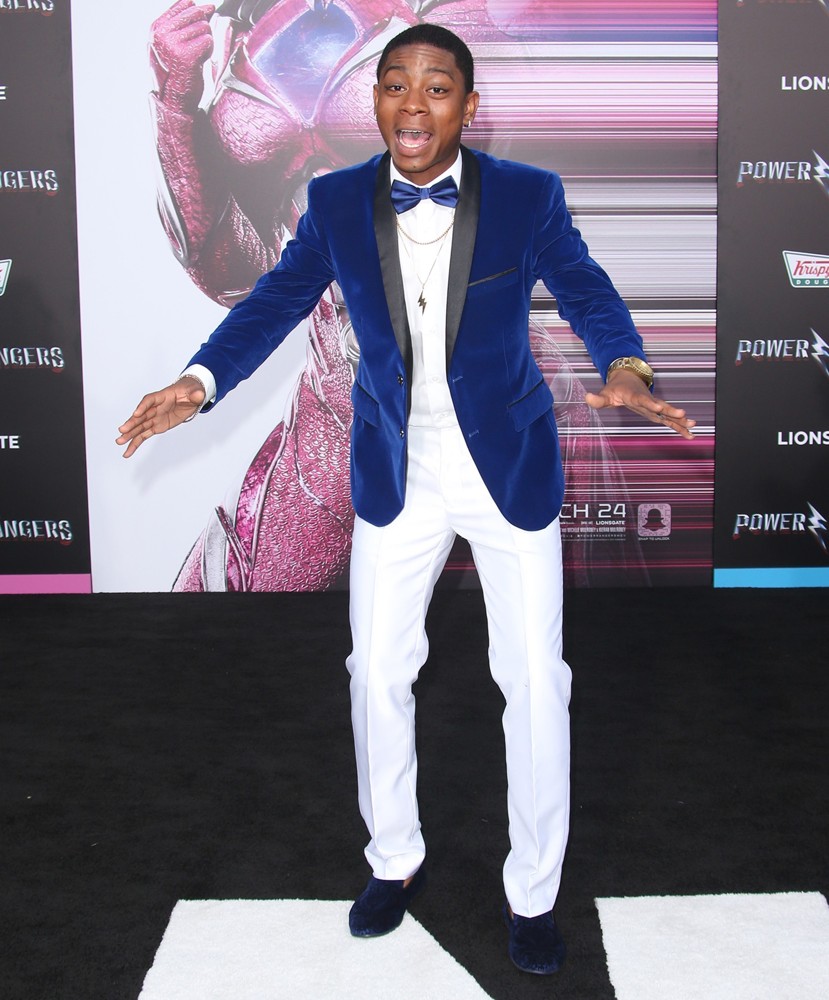 RJ Cyler;<br>Premiere of Lionsgate's Power Rangers - Arrivals