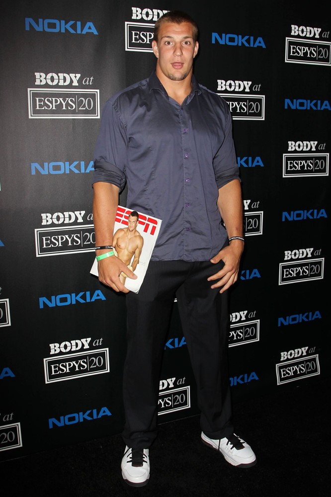 Rob Gronkowski;<br>ESPN Body Issue Celebration Party
