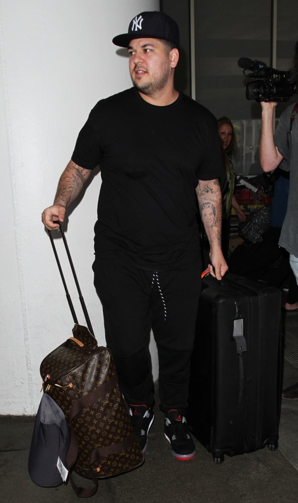 Rob Kardashian<br>Rob Kardashian Arrives at Los Angeles International Airport