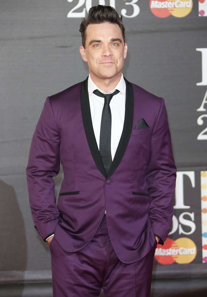 Robbie Williams;<br>The 2013 Brit Awards - Arrivals