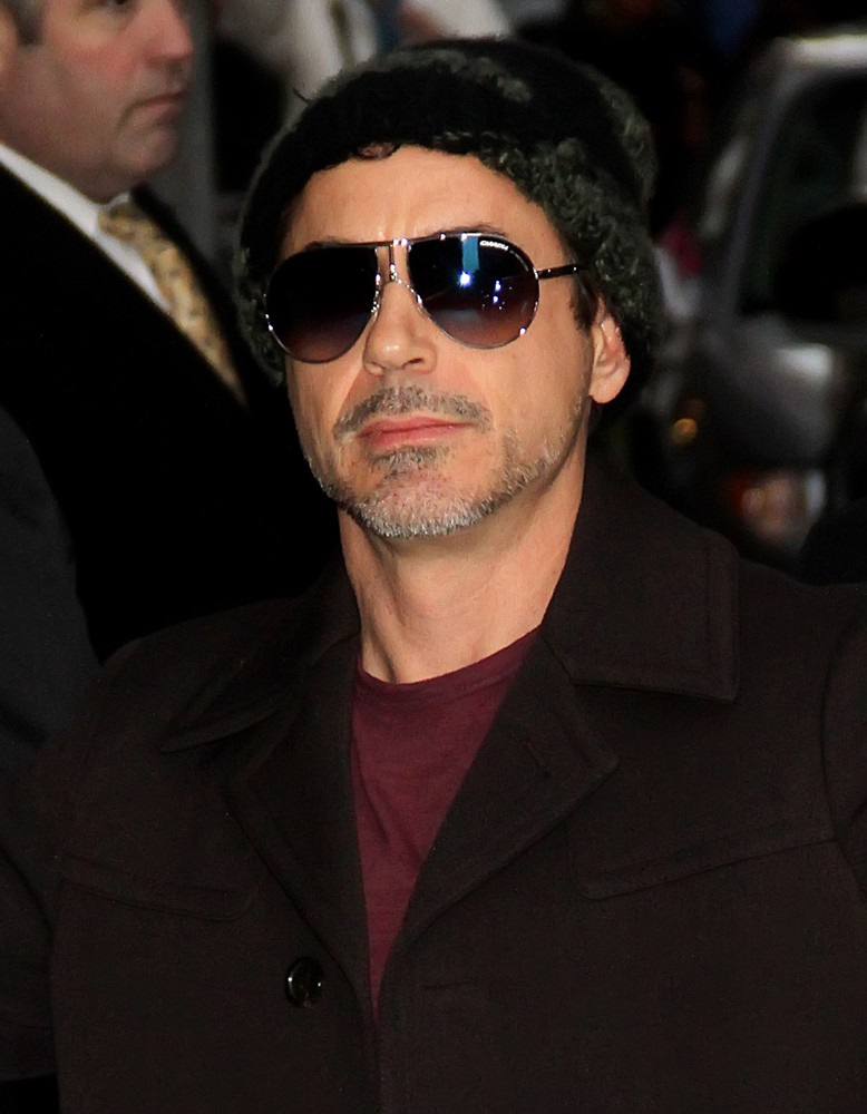 Robert Downey Jr.;<br>The Late Show with David Letterman - Arrivals