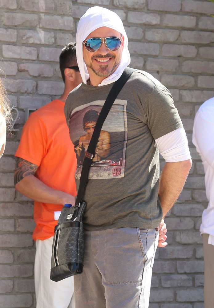 Robert Downey Jr.;<br>Robert Downey Jr. at Joel Silver's Memorial Day Party