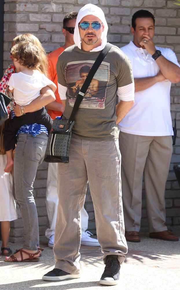 Robert Downey Jr.;<br>Robert Downey Jr. at Joel Silver's Memorial Day Party