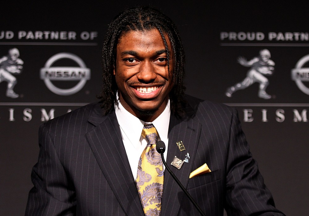 Robert Griffin III;<br>The 77th Heisman Memorial Trophy Award Ceremony
