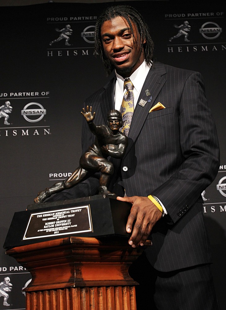 Robert Griffin III;<br>The 77th Heisman Memorial Trophy Award Ceremony