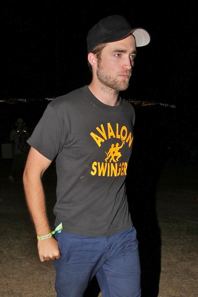 Robert Pattinson;<br>Celebrities at The 2012 Coachella Valley Music and Arts Festival - Week 2 Day 3