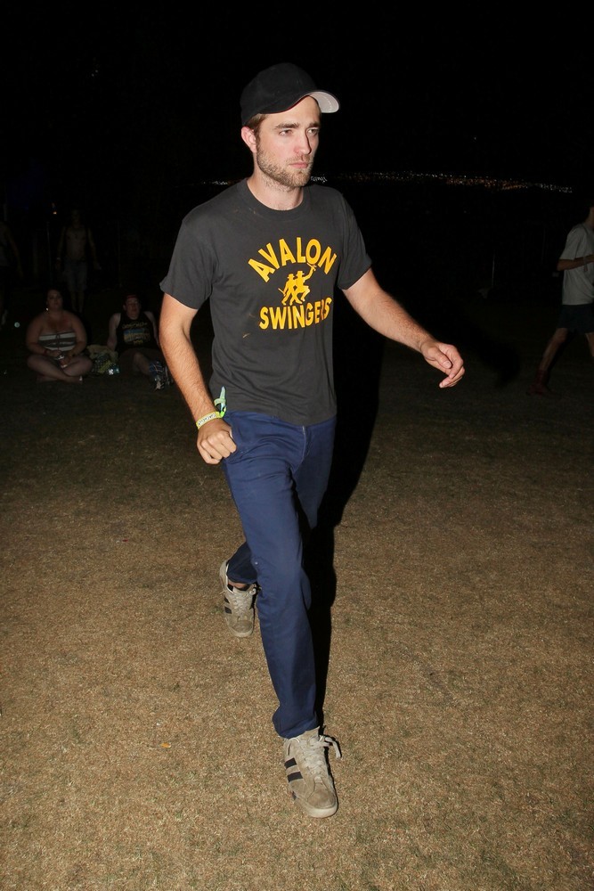Robert Pattinson;<br>Celebrities at The 2012 Coachella Valley Music and Arts Festival - Week 2 Day 3