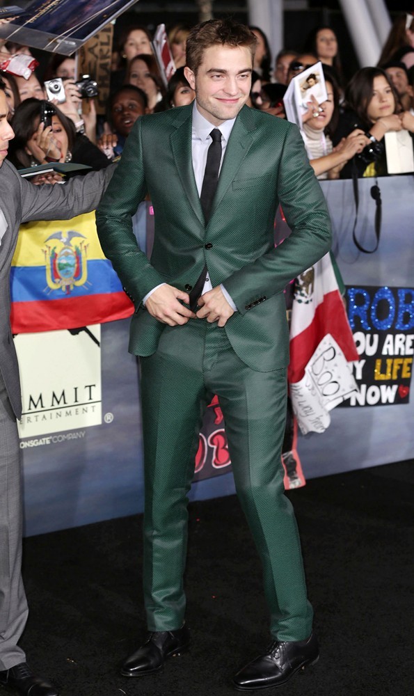 Robert Pattinson;<br>The Premiere of The Twilight Saga's Breaking Dawn Part II