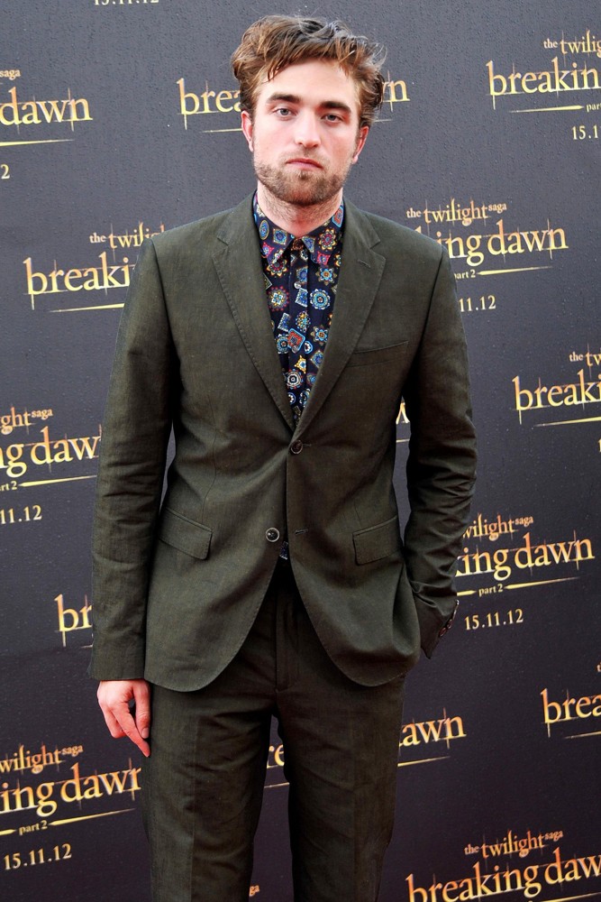 Robert Pattinson;<br>Robert Pattinson Promotes The Twilight Saga's Breaking Dawn Part II