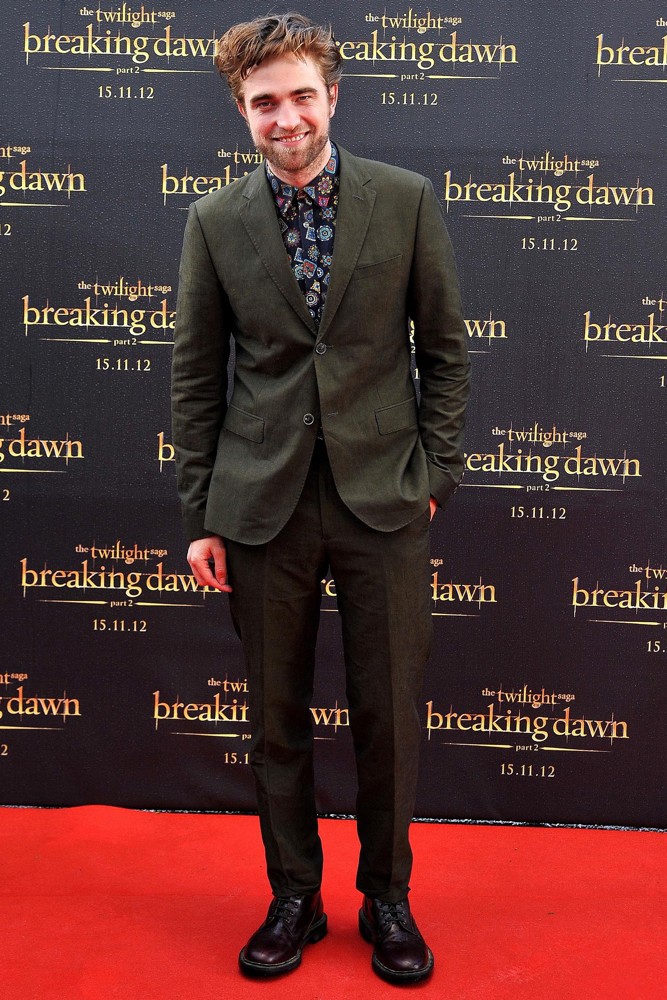 Robert Pattinson;<br>Robert Pattinson Promotes The Twilight Saga's Breaking Dawn Part II