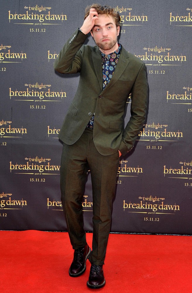 Robert Pattinson;<br>Robert Pattinson Promotes The Twilight Saga's Breaking Dawn Part II