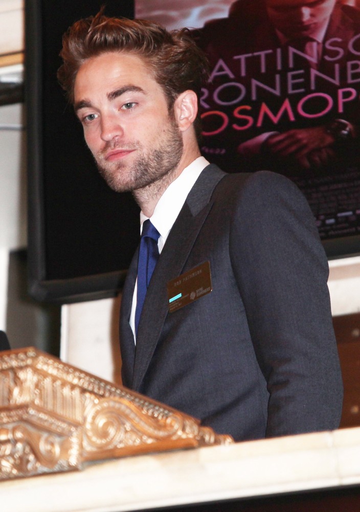 Robert Pattinson;<br>Robert Pattinson Visits The New York Stock Exchange to Ring The Opening Bell