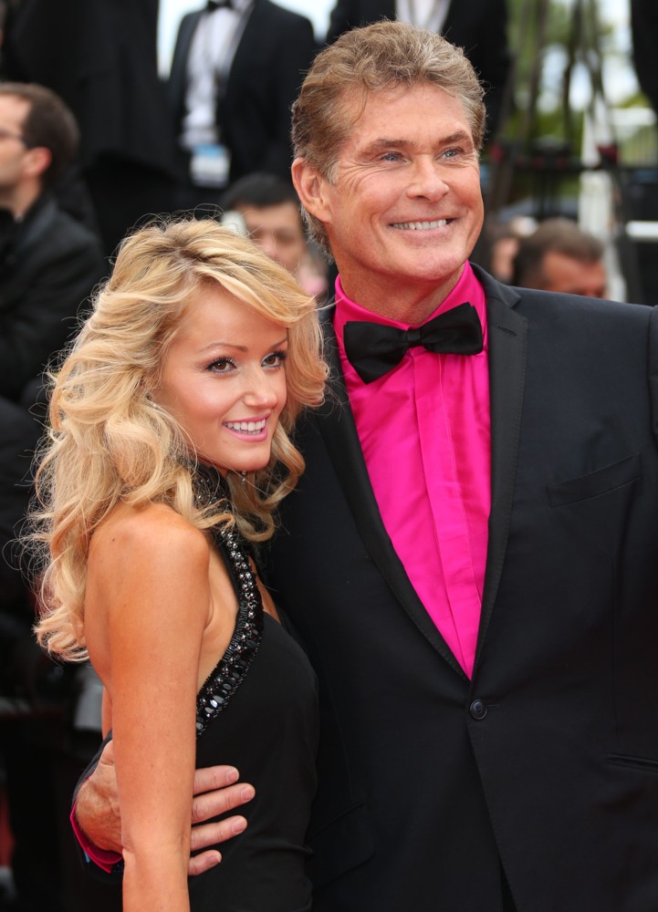 Hayley Roberts;David Hasselhoff;<br>66th Cannes Film Festival - The Bling Ring - Premiere