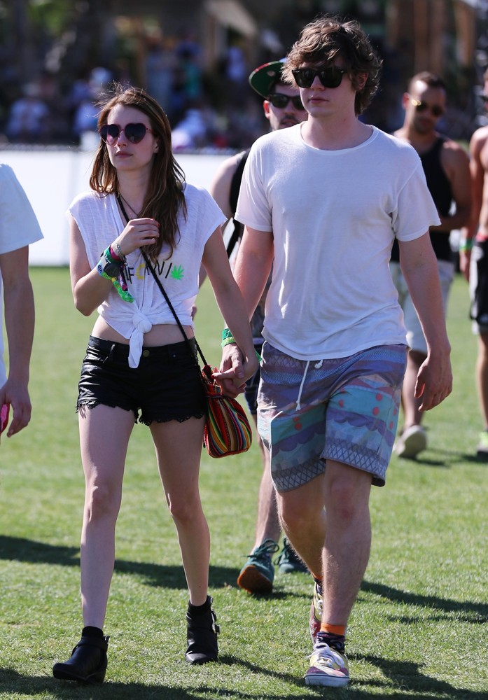 Emma Roberts;Evan Peters;<br>The 2013 Coachella Valley Music and Arts Festival - Week 1 Day 2
