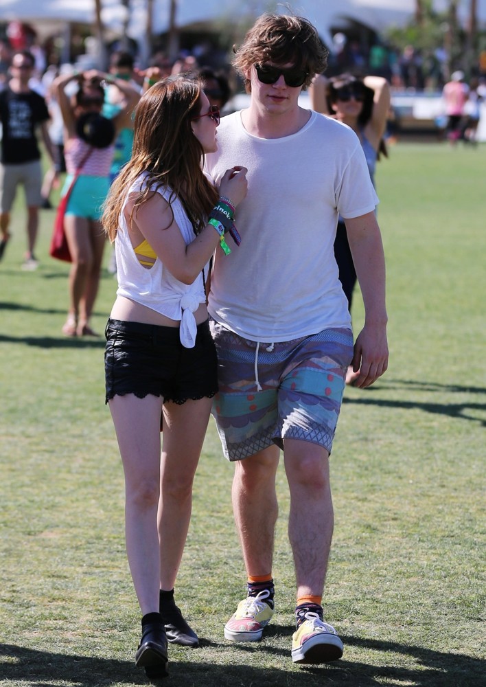 Emma Roberts;Evan Peters;<br>The 2013 Coachella Valley Music and Arts Festival - Week 1 Day 2