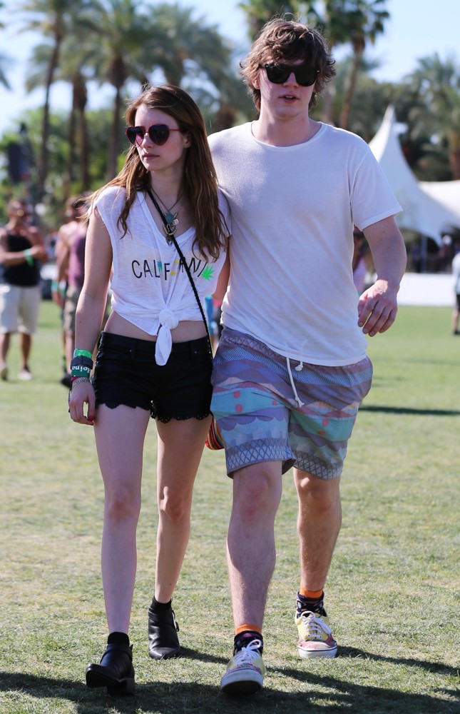 Emma Roberts;Evan Peters;<br>The 2013 Coachella Valley Music and Arts Festival - Week 1 Day 2