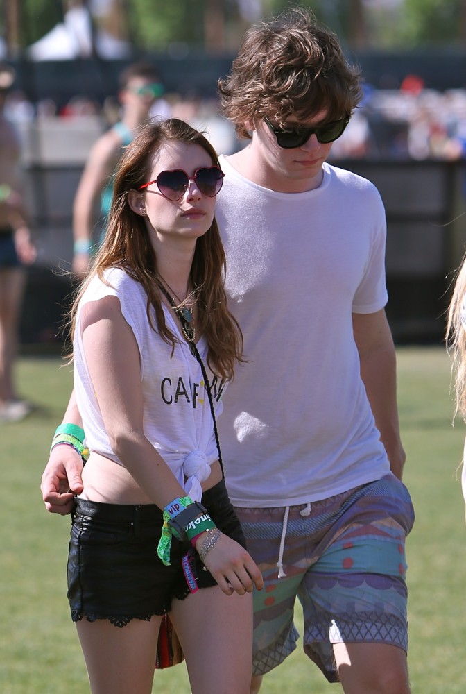 Emma Roberts;Evan Peters;<br>The 2013 Coachella Valley Music and Arts Festival - Week 1 Day 2