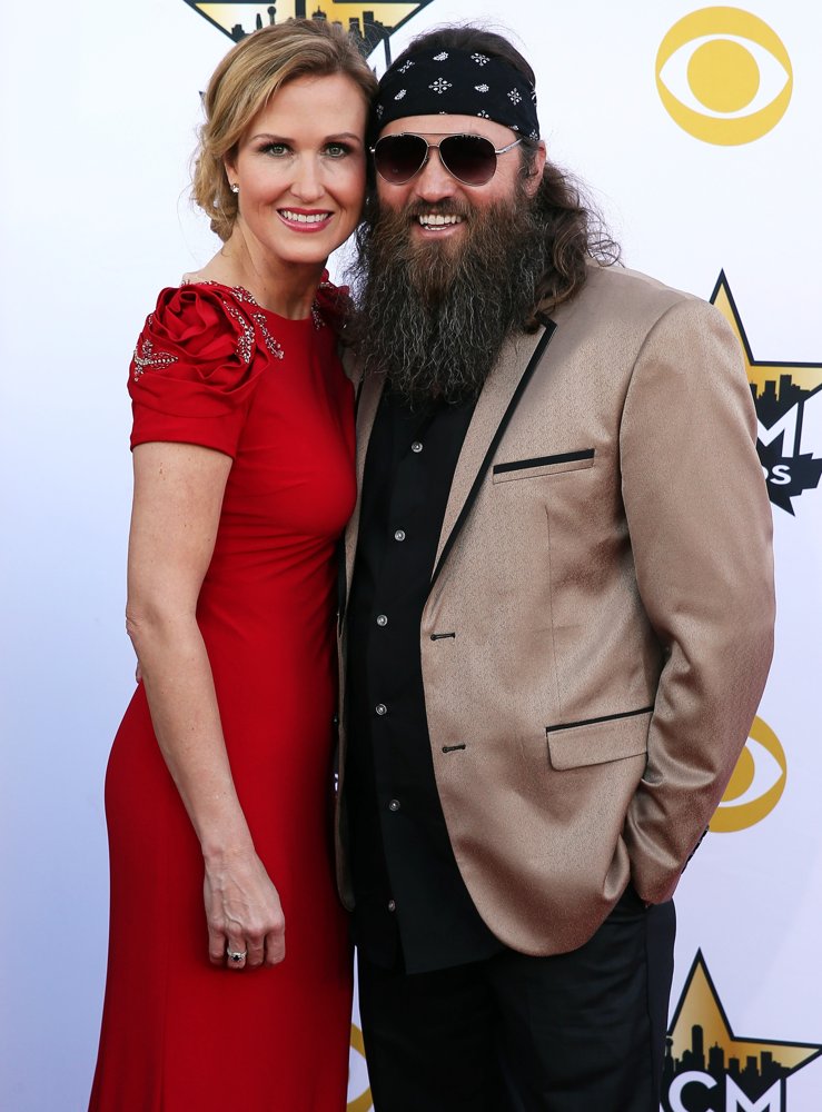 Korie Robertson;Willie Robertson;<br>50th Academy of Country Music Awards - Arrivals