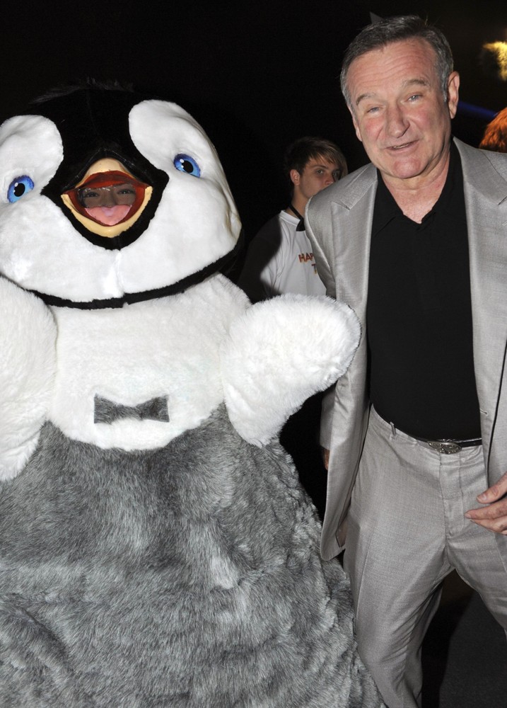 Robin Williams;<br>Happy Feet Two Australian Premiere