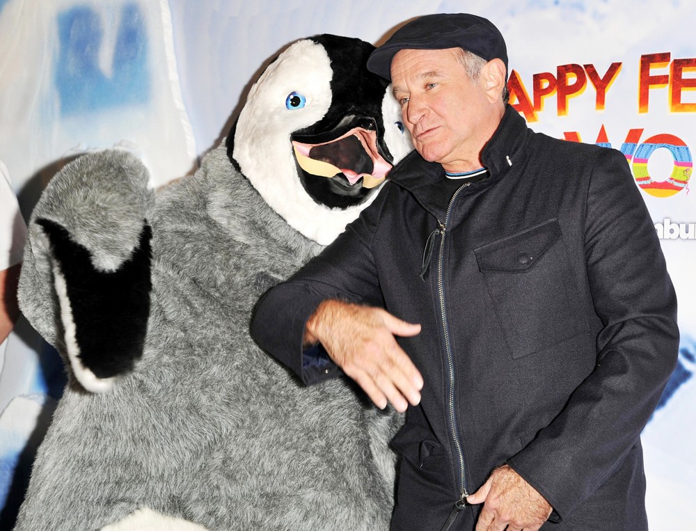 Robin Williams;<br>Happy Feet 2 Australian Premiere