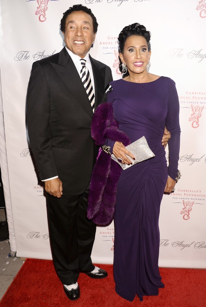 Smokey Robinson;Frances Gladney;<br>The Angel Ball 2012