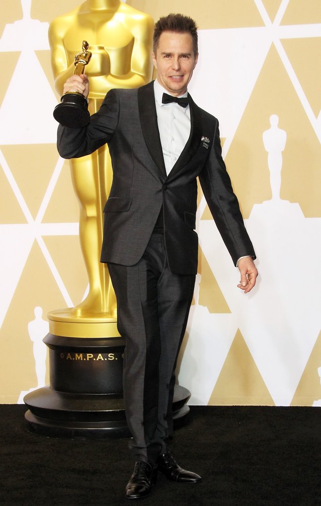 Sam Rockwell;<br>90th Annual Academy Awards - Press Room