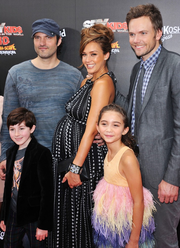 Robert Rodriguez;Mason Cook;Jessica Alba;Rowan Blanchard;Joel McHale;<br>Spy Kids 4 All the Time in the World Los Angeles Premiere