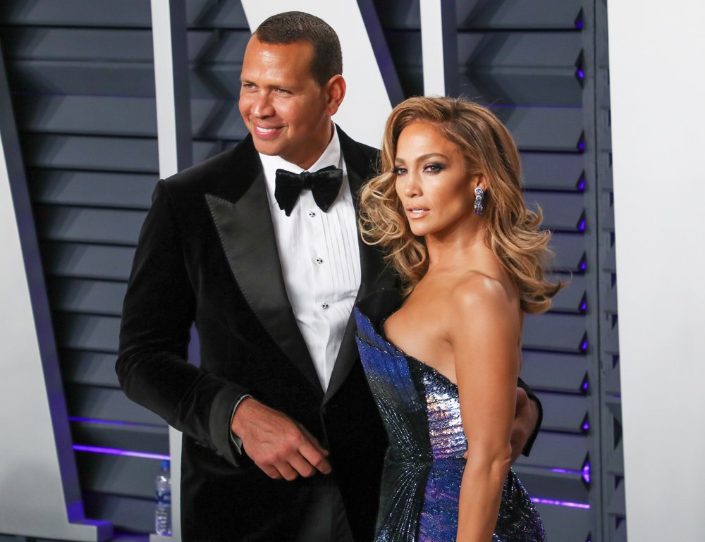 Alex Rodriguez;Jennifer Lopez;<br>2019 Vanity Fair Oscar Party - Arrivals