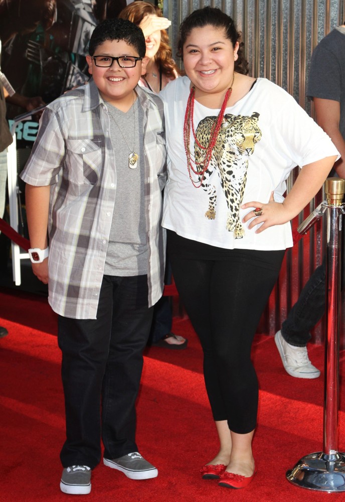 Rico Rodriguez;Raini Rodriguez;<br>Los Angeles Premiere of Real Steel
