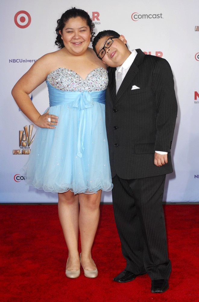 Raini Rodriguez;Rico Rodriguez;<br>2011 NCLR ALMA Awards - Arrivals
