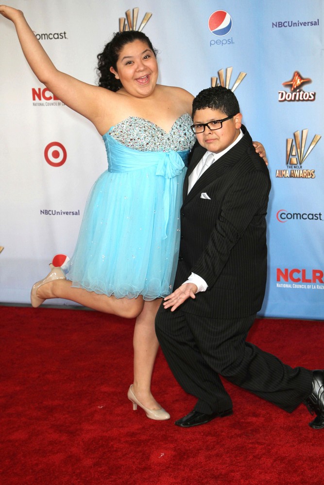 Raini Rodriguez;Rico Rodriguez;<br>2011 NCLR ALMA Awards - Arrivals