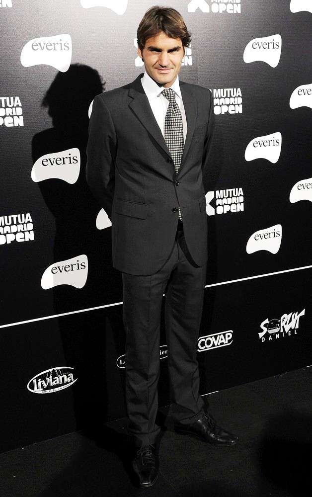 Roger Federer;<br>Mutua Madrid Open 2011 Gala Dinner