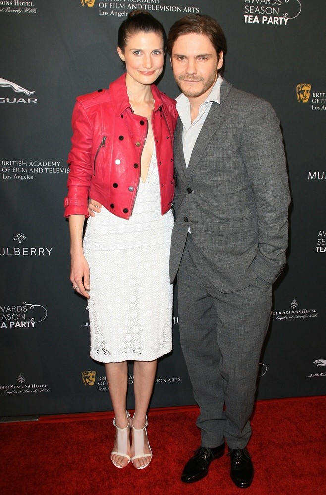 Felicitas Rombold;Daniel Bruhl;<br>2014 BAFTA Los Angeles Awards Season Tea Party