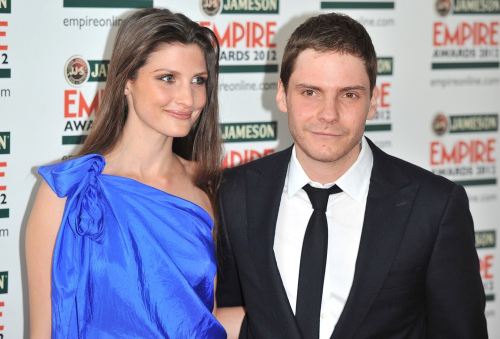 Felicitas Rombold;Daniel Bruhl;<br>The Empire Film Awards 2012 - Arrivals