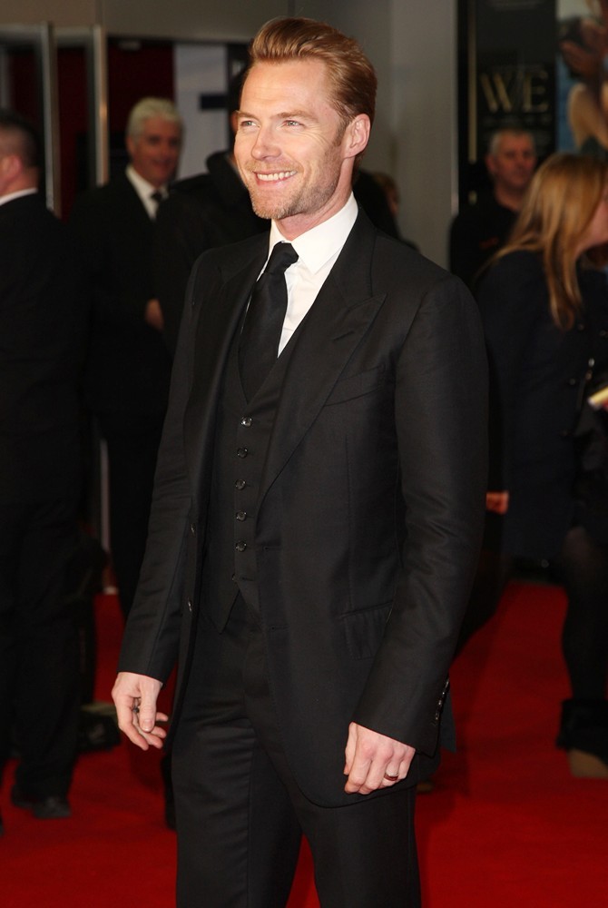 Ronan Keating;<br>UK Premiere of W.E.