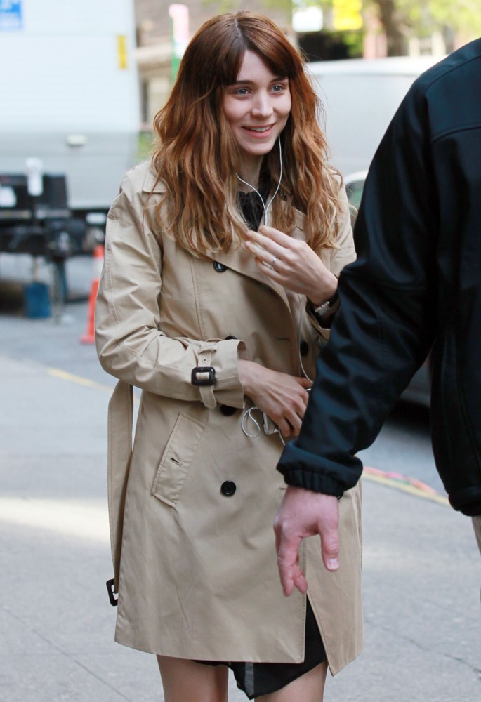 Rooney Mara;<br>On The Film Set of The Bitter Pill
