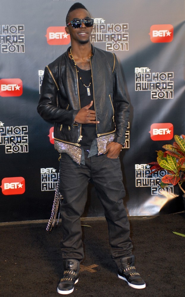 Roscoe Dash;<br>BET Hip Hop Awards 2011 - Arrivals