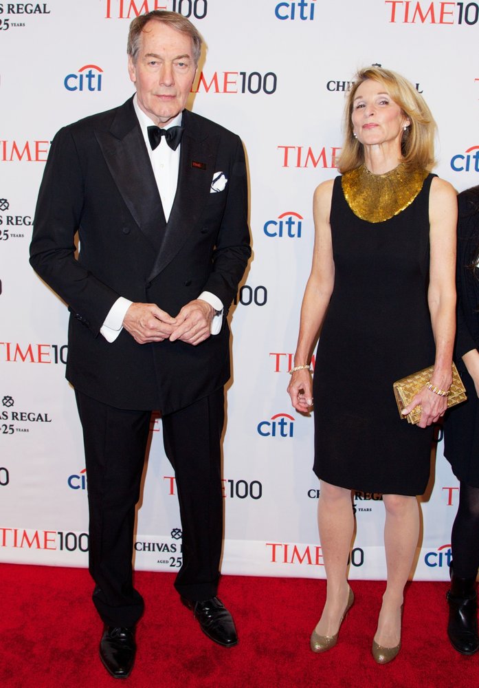 Charlie Rose;Amanda Burden;<br>TIME Celebrates Its TIME 100 Issue of The 100 Most Influential People in The World Gala